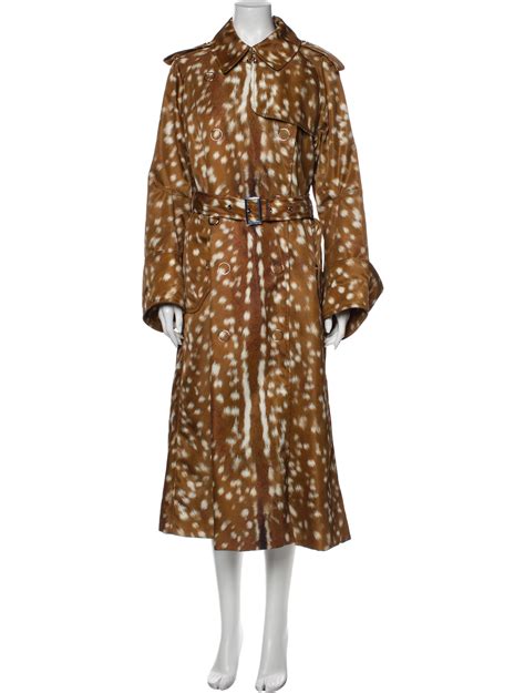 burberry deer trench coat